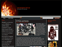 Tablet Screenshot of dungeon-divas.com